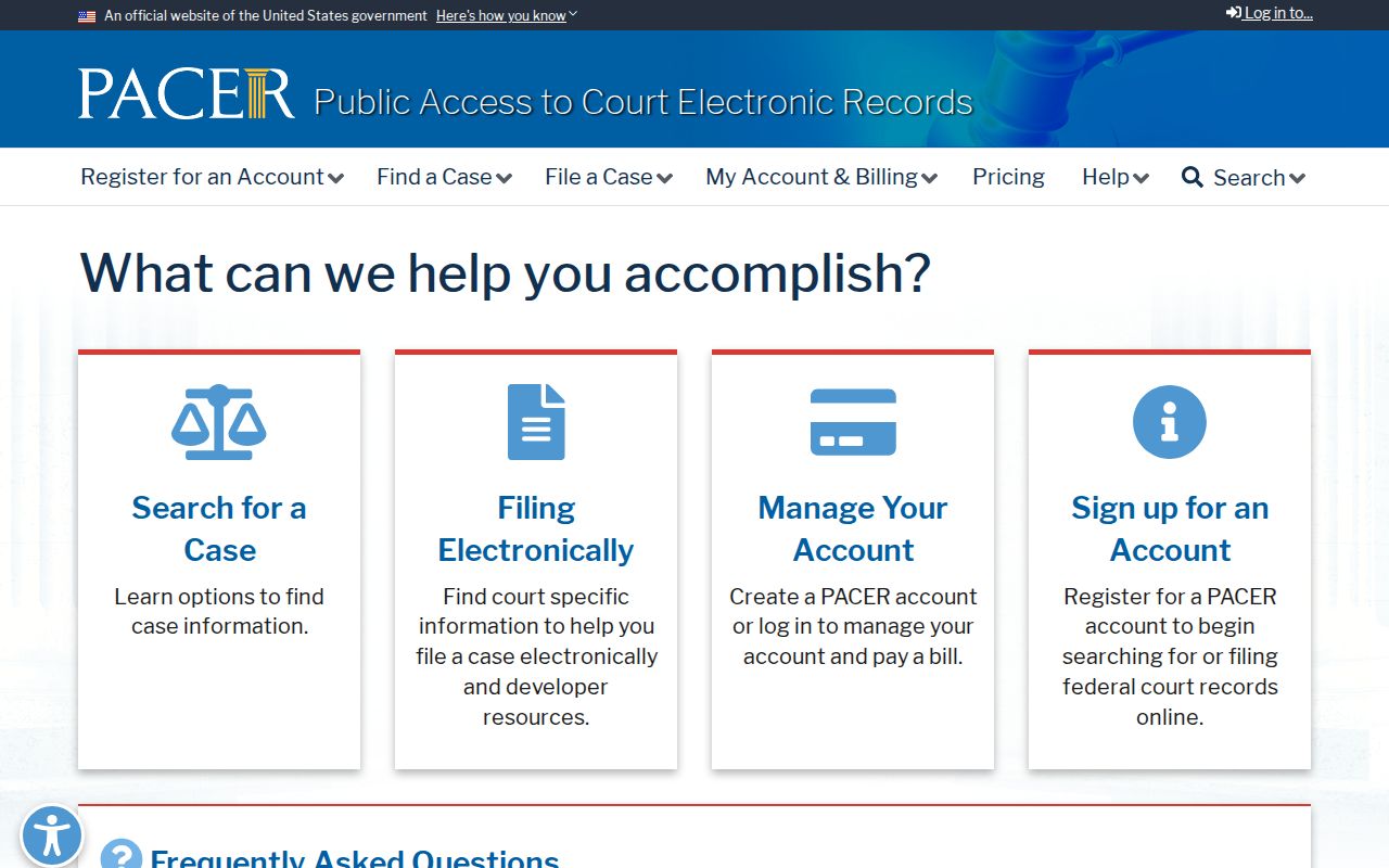 PACER federal court search for cases beyond Roscommon County criminal records
